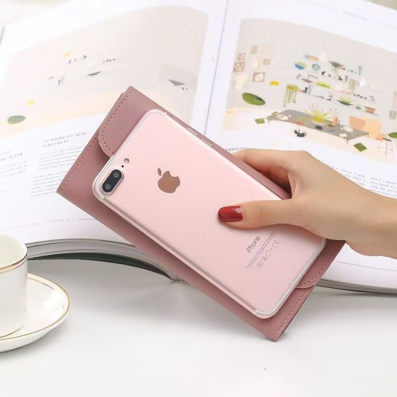 Women Long Wallets Purses Luxury Love Heart Wallets for Ladies Girl Money Pocket Card Holder Female Wallets Phone Clutch Bag