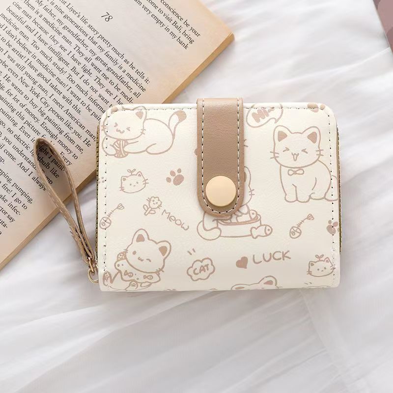 Matte Leather Small Women Wallet Luxury Brand Famous Mini Womens Wallets And Purses Short Female Coin Purse Credit Card Holde