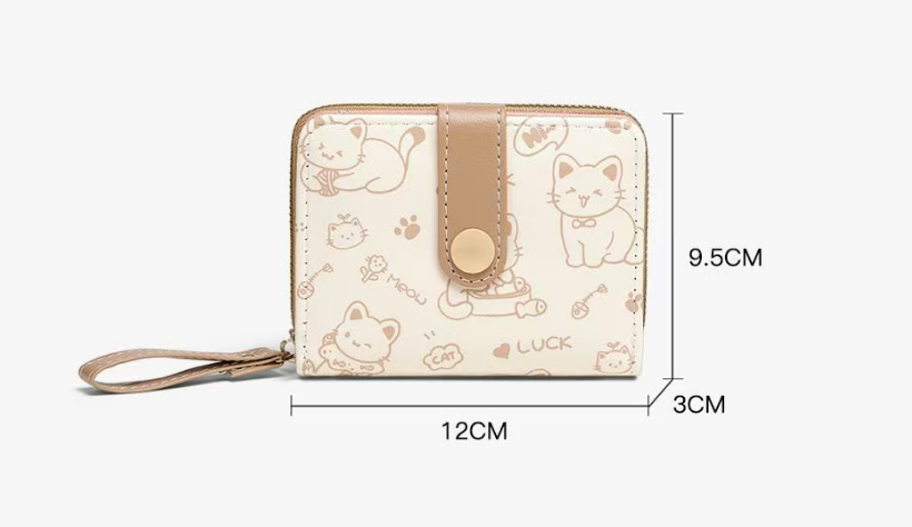 Matte Leather Small Women Wallet Luxury Brand Famous Mini Womens Wallets And Purses Short Female Coin Purse Credit Card Holde