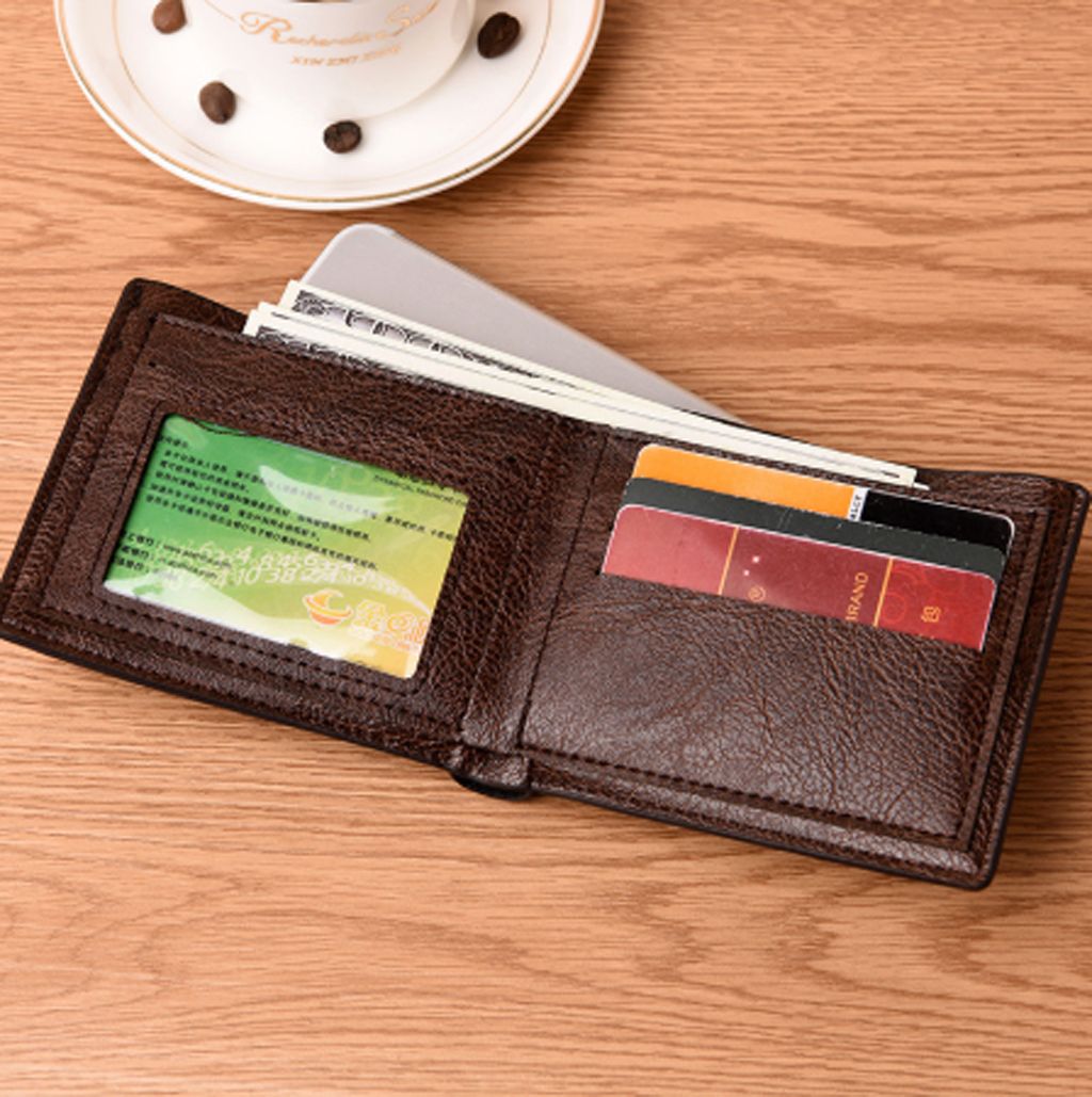 Men Wallets Mens Jeep Wallet with Coin Bag Small Money Purses New Design Dollar Slim Purse Money Clip Wallet