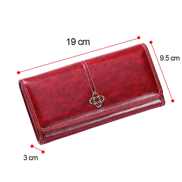 Women Wallets Fashion Long Cultch Card Holder Classic Female Phone Purses Zipper Wallet For Women Pu Leather Money Bag