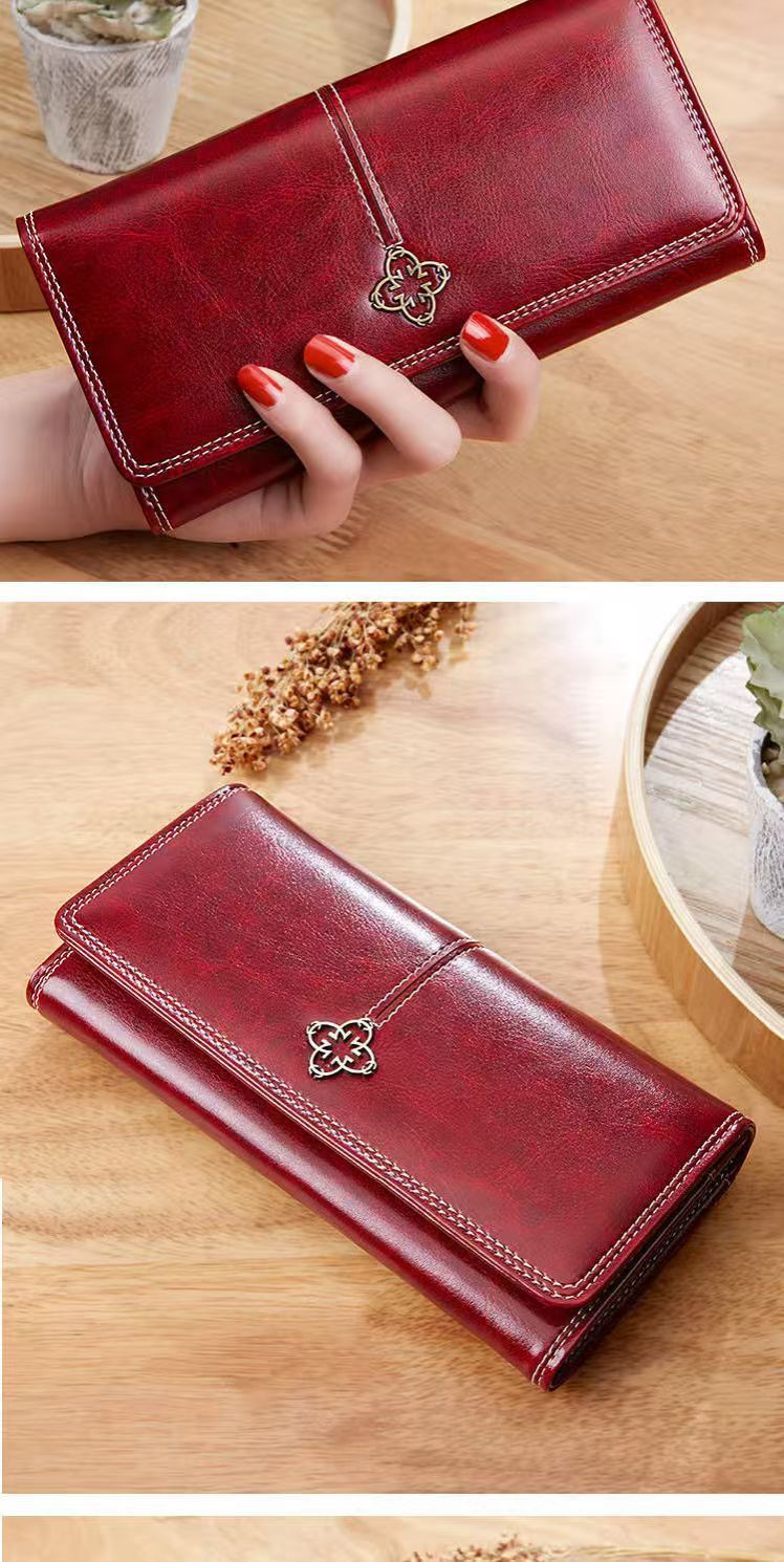 Women Wallets Fashion Long Cultch Card Holder Classic Female Phone Purses Zipper Wallet For Women Pu Leather Money Bag