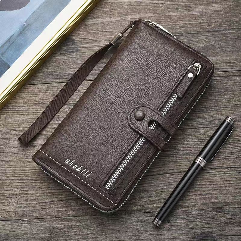 Brand Wallet Men Leather Wallets Purse Short Male Clutch Mens Money Bag Quality Guarantee