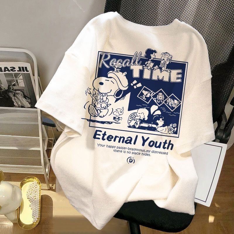 Men Printed T-Shirt Short Sleeve Round Neck Summer Plain White Top Tops For Man Clothing O Neck T-Shirts Tshirt