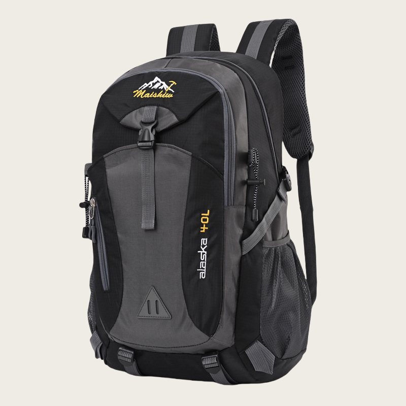 40L men's backpack with USB charging, large capacity outdoor waterproof leisure backpack, unisex travel bag backpack