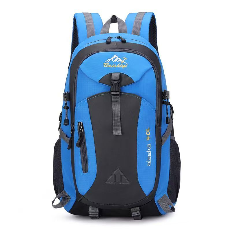 40L men's backpack with USB charging, large capacity outdoor waterproof leisure backpack, unisex travel bag backpack