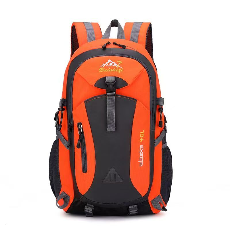 40L men's backpack with USB charging, large capacity outdoor waterproof leisure backpack, unisex travel bag backpack