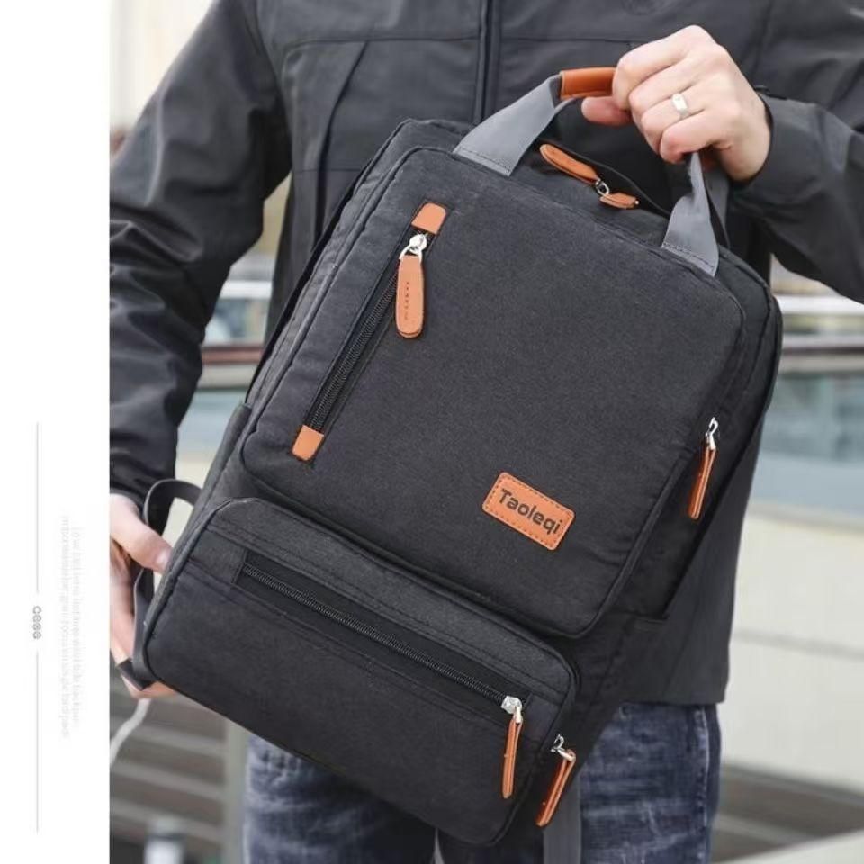 Casual business men's computer backpack lightweight 15.6-inch laptop bag ladies anti-theft travel backpack