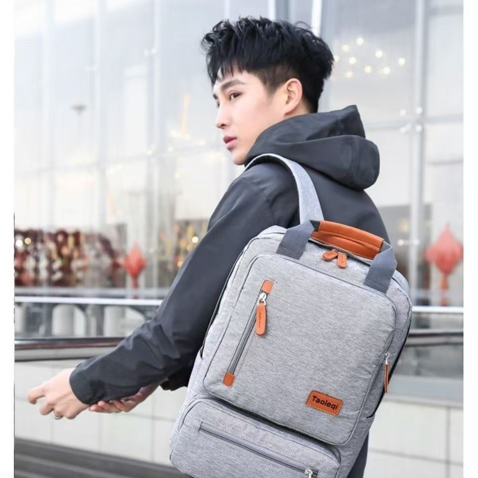 Casual business men's computer backpack lightweight 15.6-inch laptop bag ladies anti-theft travel backpack