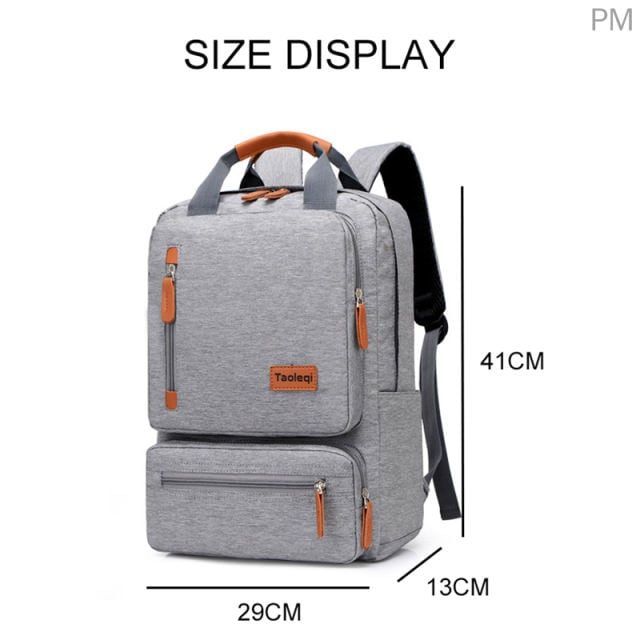 Casual business men's computer backpack lightweight 15.6-inch laptop bag ladies anti-theft travel backpack