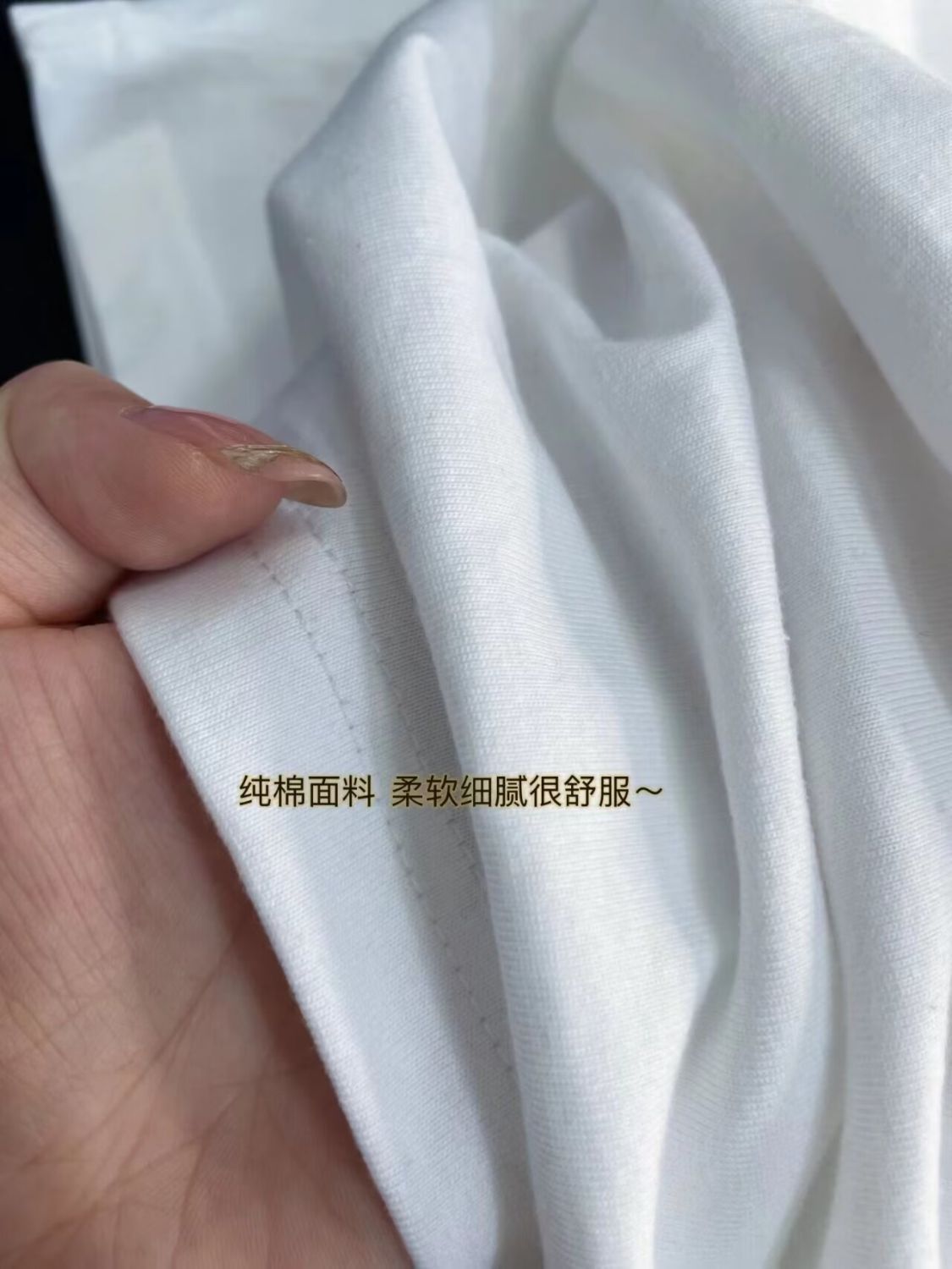 Summer pure cotton high-quality men's short sleeved T-shirt summer new trendy brand loose casual pure cotton men's T-shirt top