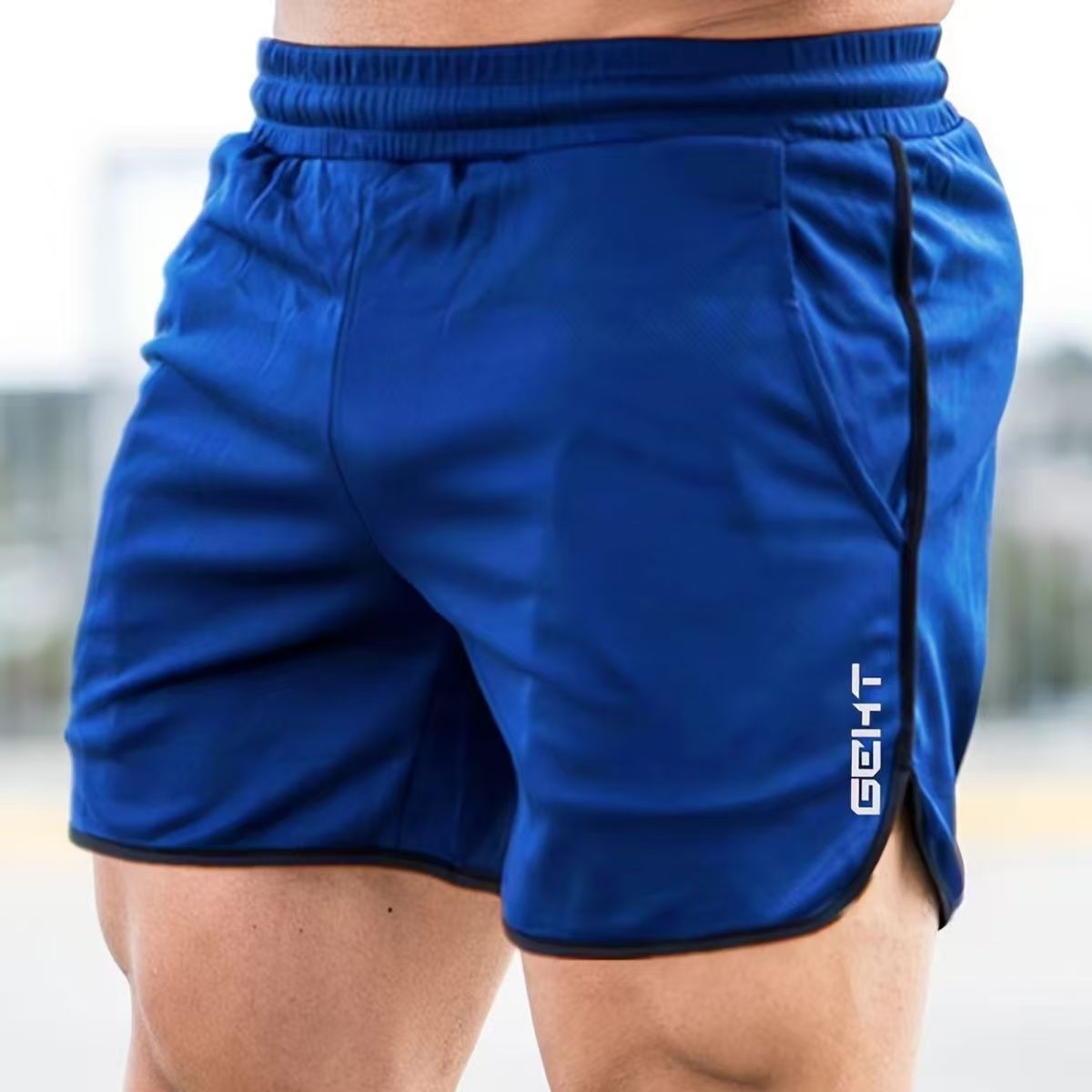 M-3XL Color Summer Jogging Sports training Shorts Fitness Quick Dry Mens Workout Jogger Gym Shorts Running Shorts Men