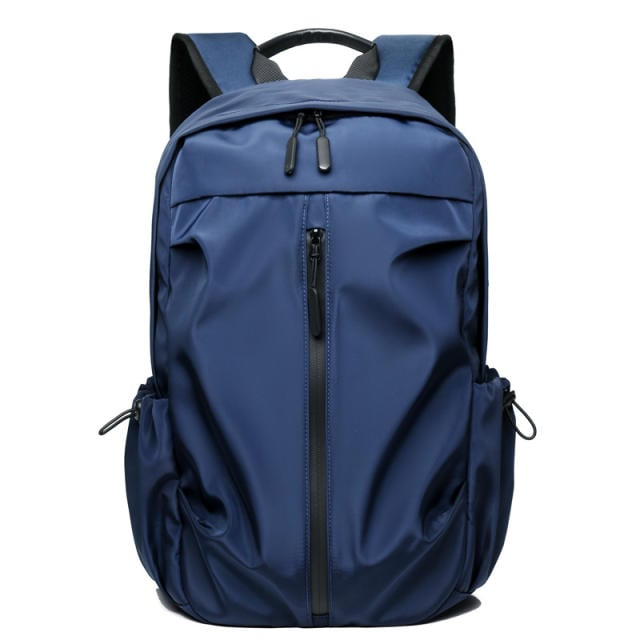 Men Backpack Black  New Nylon Waterproof Outdoor Teens Sports Bag Male USB Business Travel Package Youth School Backbag