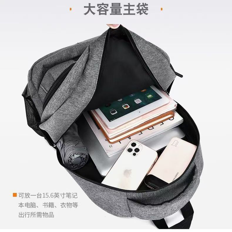 New High Quality Laptop Backpack Men Bookbag Black Bagpack Travel Backpack School Bags for Teenage Boys