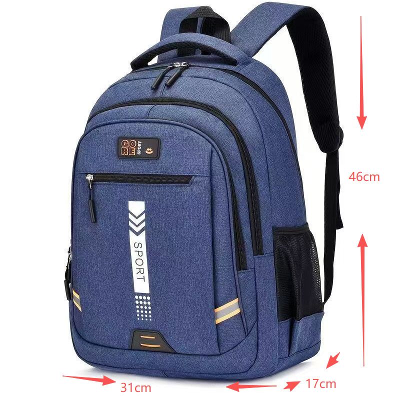 New High Quality Laptop Backpack Men Bookbag Black Bagpack Travel Backpack School Bags for Teenage Boys
