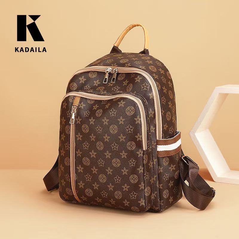 Fashion Bag Leather Backpack Laptop Women for School College Student Girls Ladies Travel Backpack