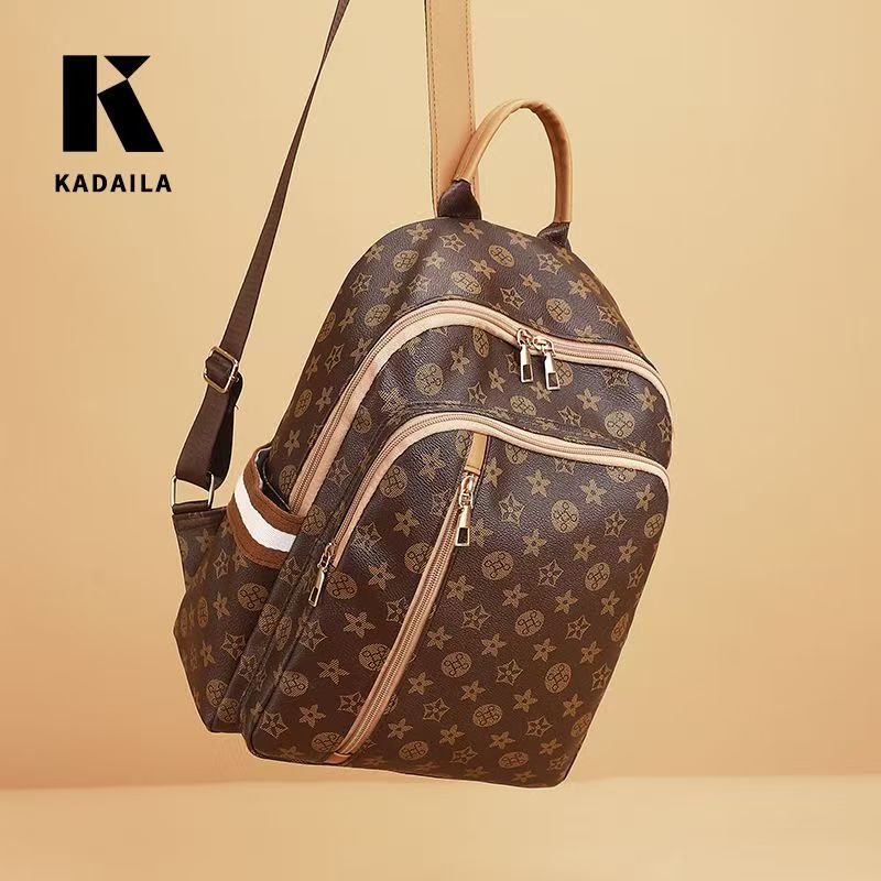 Fashion Bag Leather Backpack Laptop Women for School College Student Girls Ladies Travel Backpack