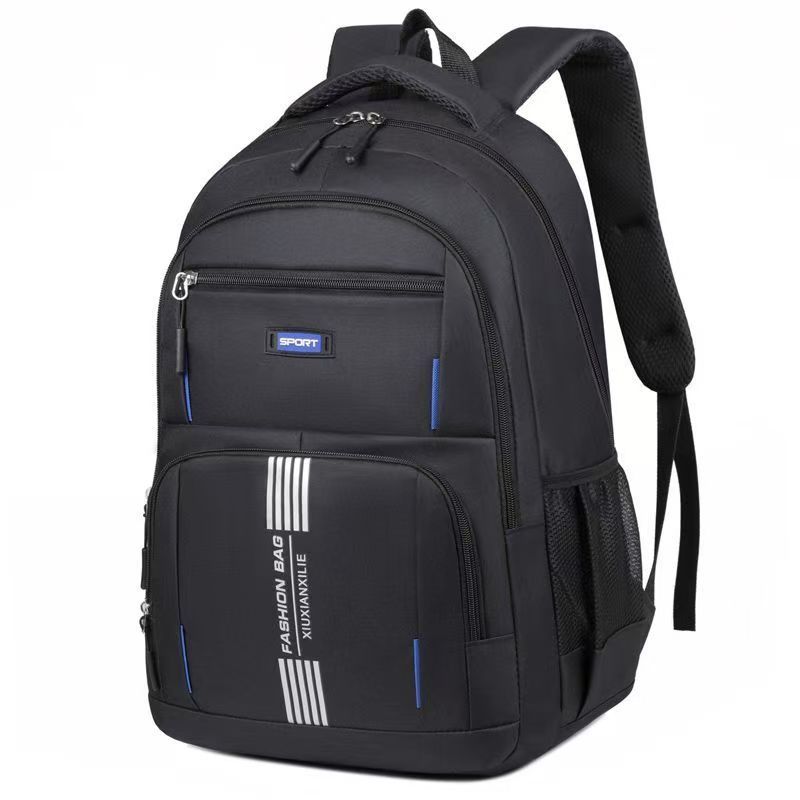 Men's backpacks men's leisure backpack sports outdoor printed letter backpack fitness and leisure backpack outing and tourism