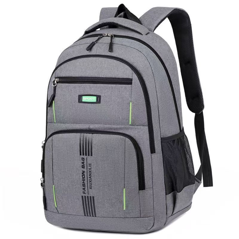 Men's backpacks men's leisure backpack sports outdoor printed letter backpack fitness and leisure backpack outing and tourism