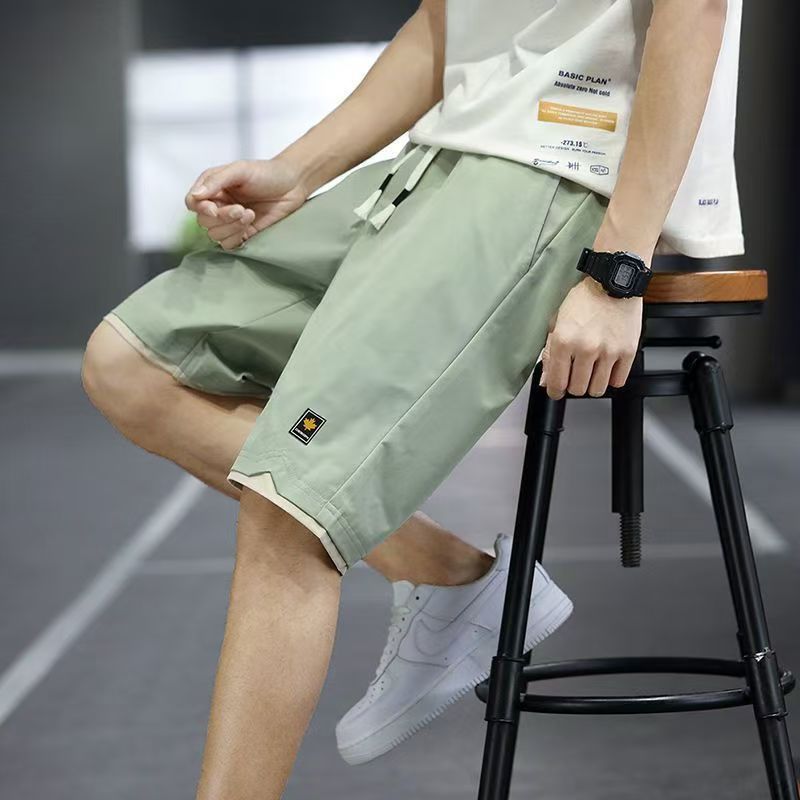 New summer men's casual shorts youth shorts horse pants plus size beach pants men's sports pants versatile shorts