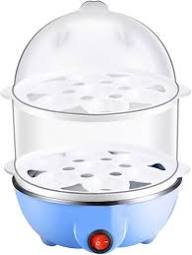 Double-Layer Electric Egg Boiler & Steamer for Quick Meals