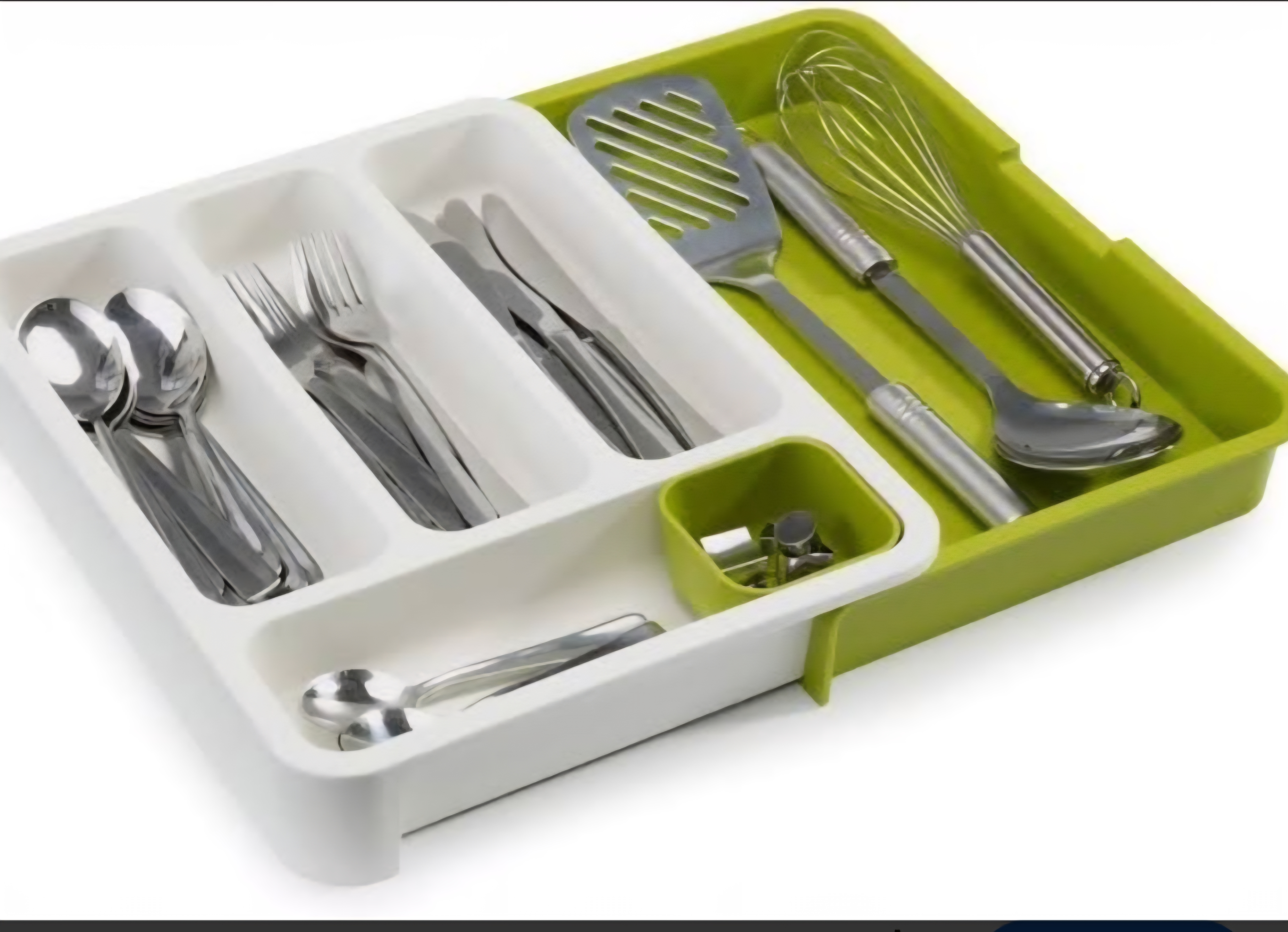 Expandable Cutlery Drawer Organiser – Adjustable Kitchen Utensil Tray | Multi-Compartment Storage Divider