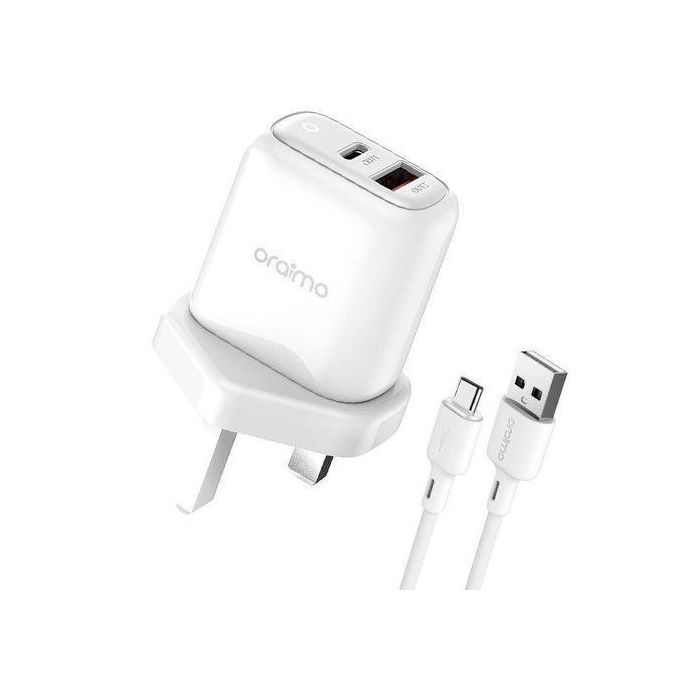 20W Fast Charging Charger Kit With Type-C Cable