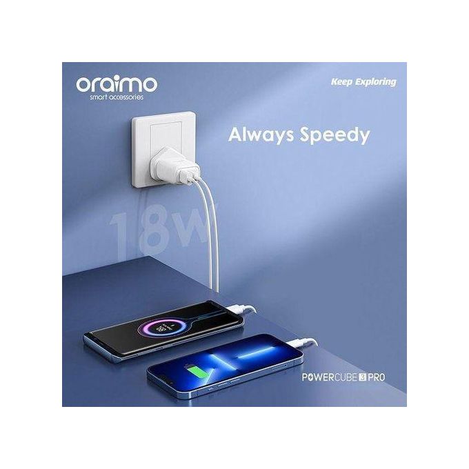 20W Fast Charging Charger Kit With Type-C Cable