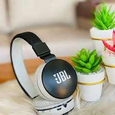 JBL MS-881A 4-in-1 Wireless Bluetooth Headphones Over-Ear with Deep Bass, inbuilt microphone for calls, FM Radio & Micro SD Support - Black