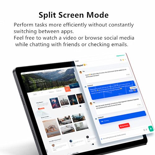 Brand New Chuwi  AuPad Tablets 128GB+8GB 10.95" Full HD Snapdragon 685 7000mAh Large Battery 8mm Ultra-thin Android 15 WiFi6 Bluetooth 5.2 4G Dual SIM Tablet PC