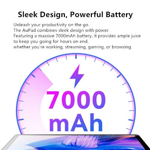 Brand New Chuwi  AuPad Tablets 128GB+8GB 10.95" Full HD Snapdragon 685 7000mAh Large Battery 8mm Ultra-thin Android 15 WiFi6 Bluetooth 5.2 4G Dual SIM Tablet PC