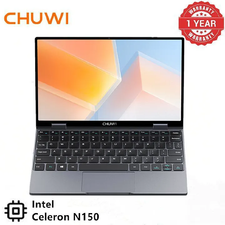 Brand New Chuwi Minibook X N150 Yogabook: (2X faster i7 7th) 512GB+16GB 10.5" Full HD Yogabook with Long Battery Life & Free Win 11 WiFi6 Bluetooth 5.2 360° Folding Notebook