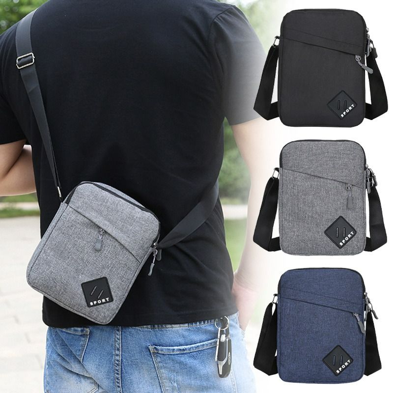 Men's bags, backpacks, men's bags, Oxford cloth shoulder bags, men's messenger bags, business briefcases, casual canvas bags, small bags