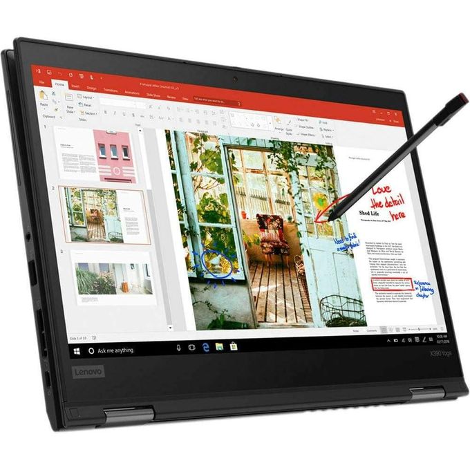 OFFER!! OFFER!!Lenovo Refurbished EX-UK ThinkPad X390 Yoga Laptop, Intel Core i5-8365U 8th Gen, 16GB RAM, 512GB SSD, Windows 11 Pro, 13.3" FHD (1920 x 1080) IPS Touchscreen