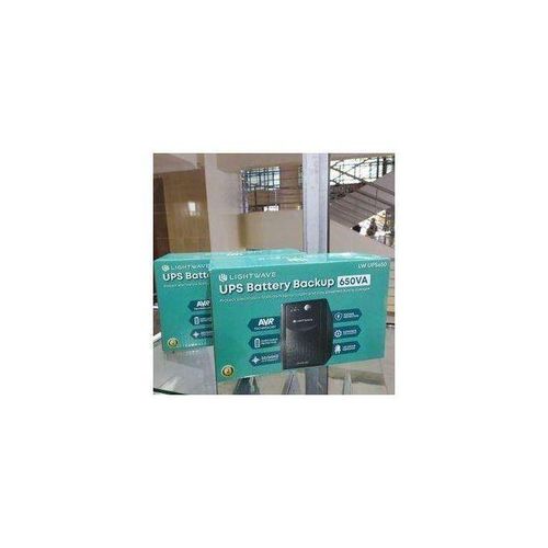 OFFER OFFER!!Lightwave Ups Battery Backup 650va " 650va!! Ups Light Wave