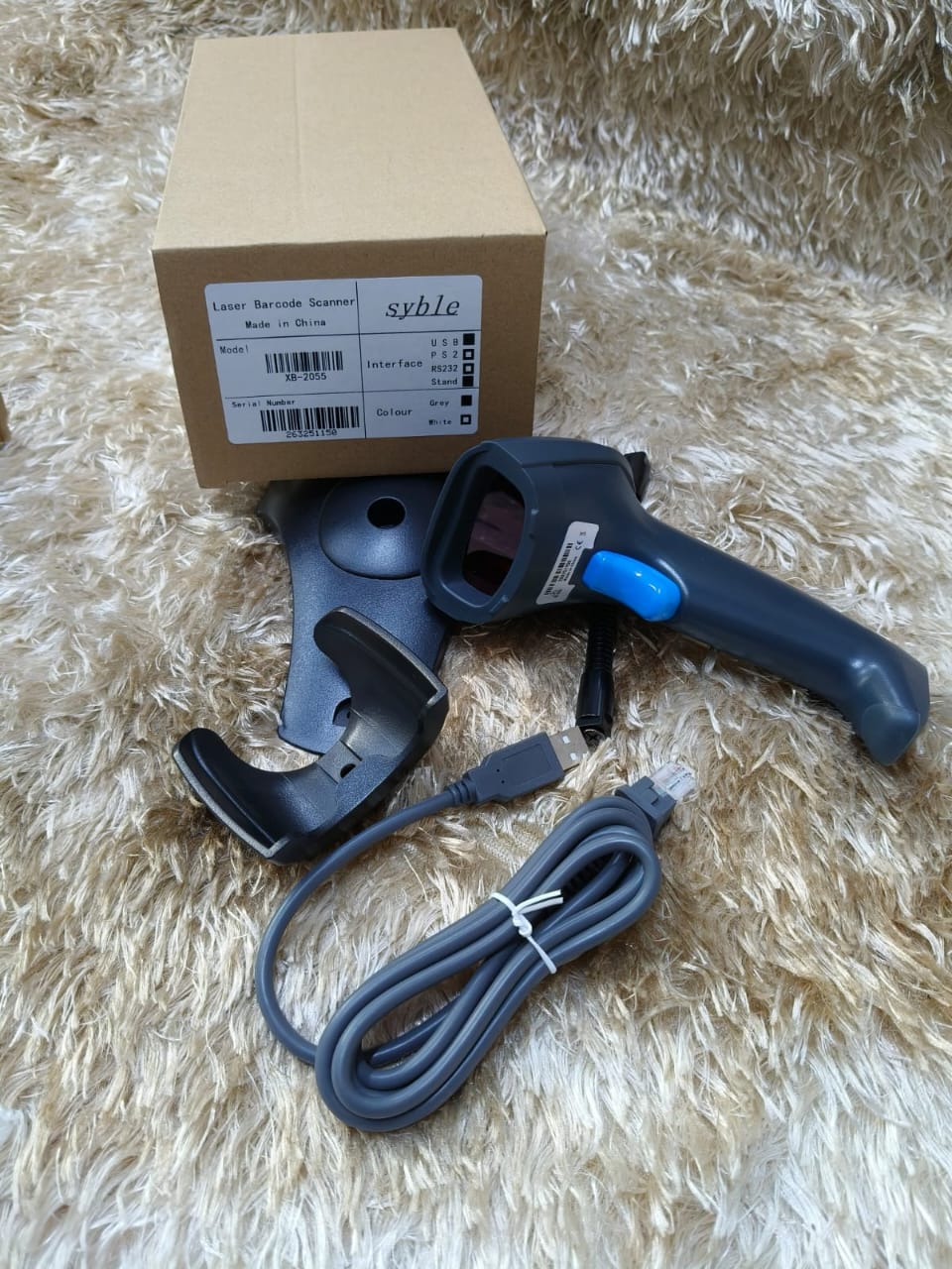 HANDHELD BARCODE SCANNER XB 2055
SUPPORTS PC& PHONE
FOR POS PRINTER