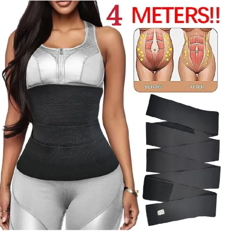 New Waist Trainer Shaperwear Belt Women Slimming Tummy Wrap Belt Resistance Bands Corsets Body Shaper Snatch Me Up Bandage Wrap