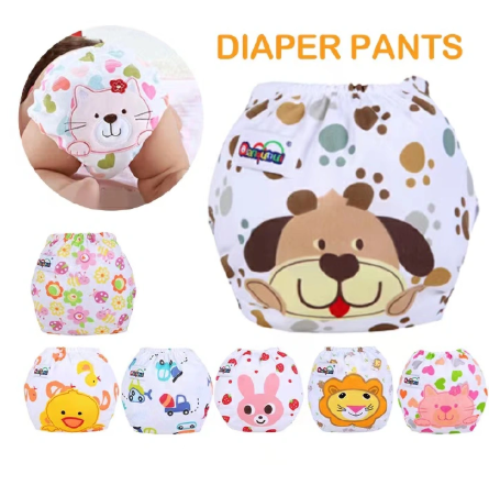 Baby Washable Diappers Waterproof Potty Training Pants Baby Toddler Kid Underwear Cloth Diaper