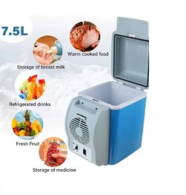 7.5L Car Fridge 🚗✨ Stay cool on the go! Perfect for road trips, picnics, or long drives, this compact fridge keeps your drinks chilled and snacks fresh anytime, anywhere. Lightweight, portable