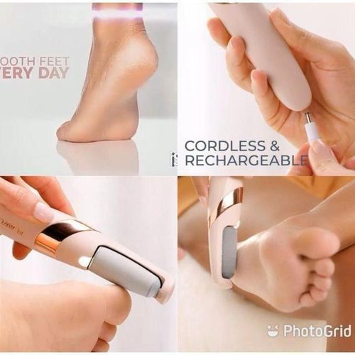 Electric cordless rechargeable Foot callous remover