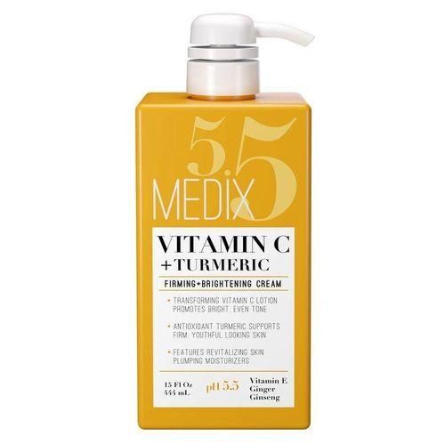 Medix 5.5 VITAMIN C + TURMERIC Firming & Brightening Face & Body Cream Lotion