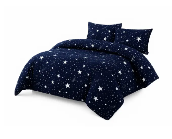 4pcs Bedding Sets Comforter Set Bedding Duvet(1pc Duvet&1pcs Bed sheet&2pcs Pillow covers） multicolor