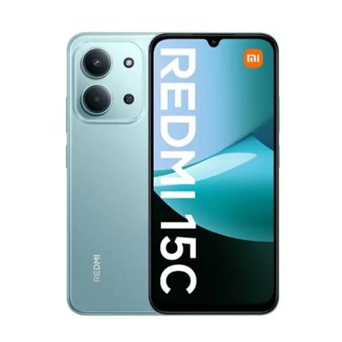 REDMI 15C 128GB Storage Upto 8(4+4)GB Ram 6.9'' FHD Immersive Display 50MP Main Cam +8MP front 6000mAh 33W Fast Charger Android 15 Xiaomi Hyper OS Side Fingerprint Smartphone smart phones