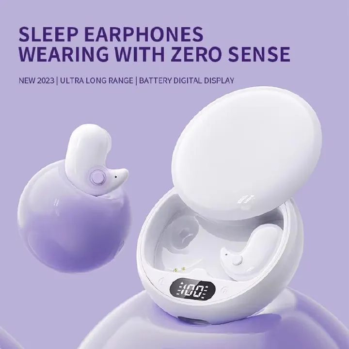 Open Ear Sleep Earbuds Wireless Earphones Surround Sound Bluetooth Headphones Waterproof Sports Earbuds Gamer Headsets in HD Mic