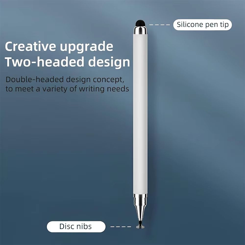 2-in-1 Stylus Pen for Touch Screen, High Precision and Sensitivity, Universal Stylus Pen For iPhone/iPad/Android Tablets
