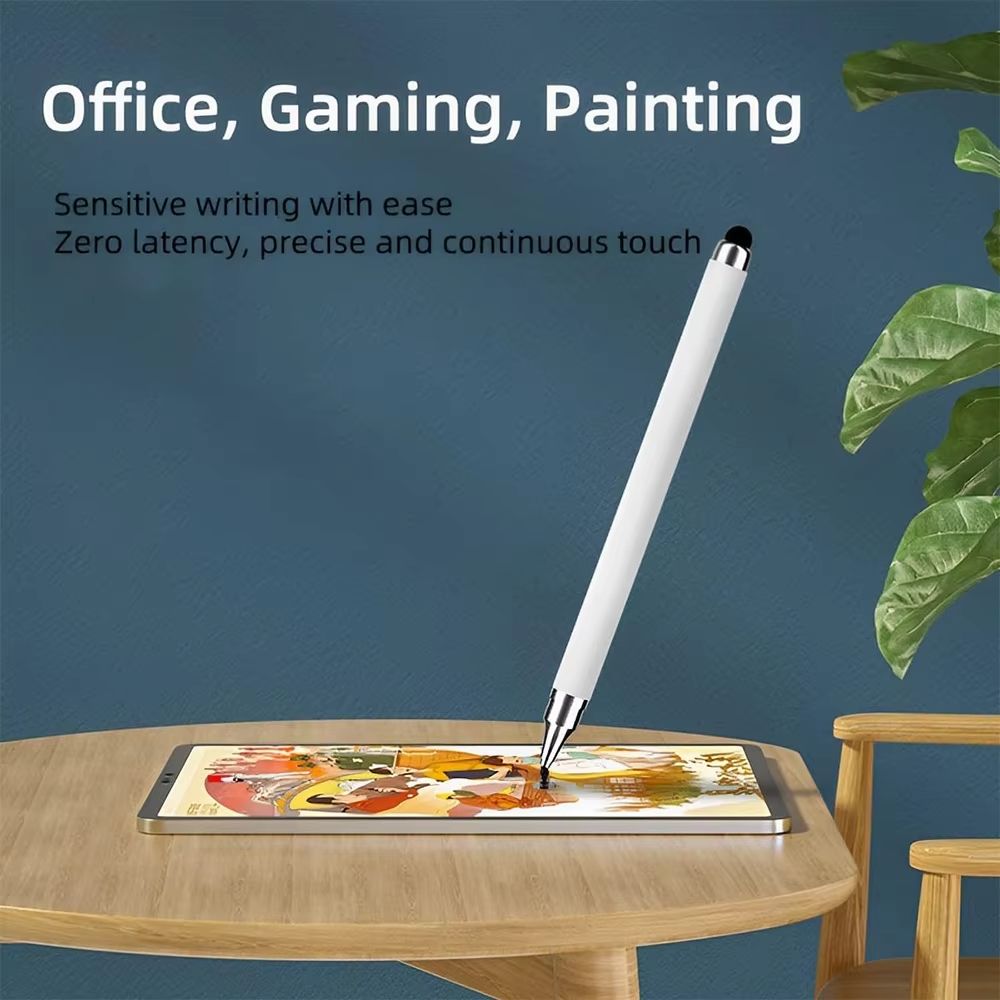 2-in-1 Stylus Pen for Touch Screen, High Precision and Sensitivity, Universal Stylus Pen For iPhone/iPad/Android Tablets