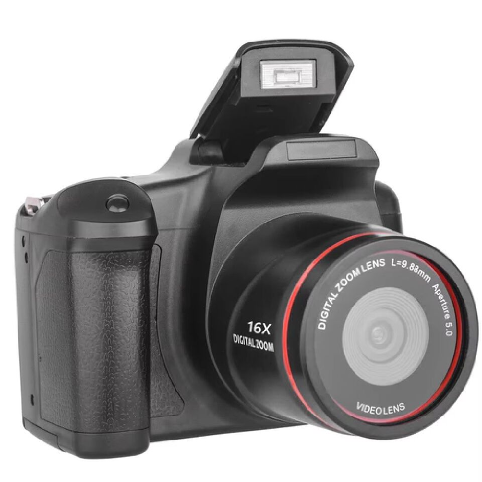 1080P 16MP Digital Camera with 2.4 Inch LCD Screen Camcorder Vlogging Camera for Photography and Video