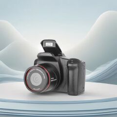 1080P 16MP Digital Camera with 2.4 Inch LCD Screen Camcorder Vlogging Camera for Photography and Video