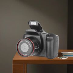 1080P 16MP Digital Camera with 2.4 Inch LCD Screen Camcorder Vlogging Camera for Photography and Video