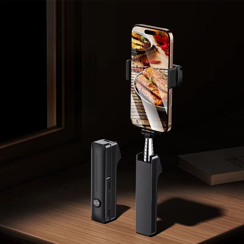 Mini Folding Selfie Stick 360° Rotation Holder Mobile Phone Stand for Outdoor Camera Photo Retractable Phone Selfie Stick